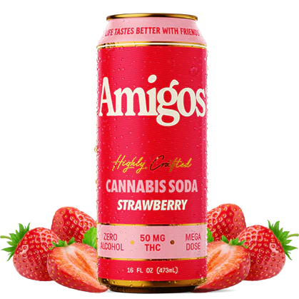 Amigos | Cannabis Soda Mega Dose | 50 mg