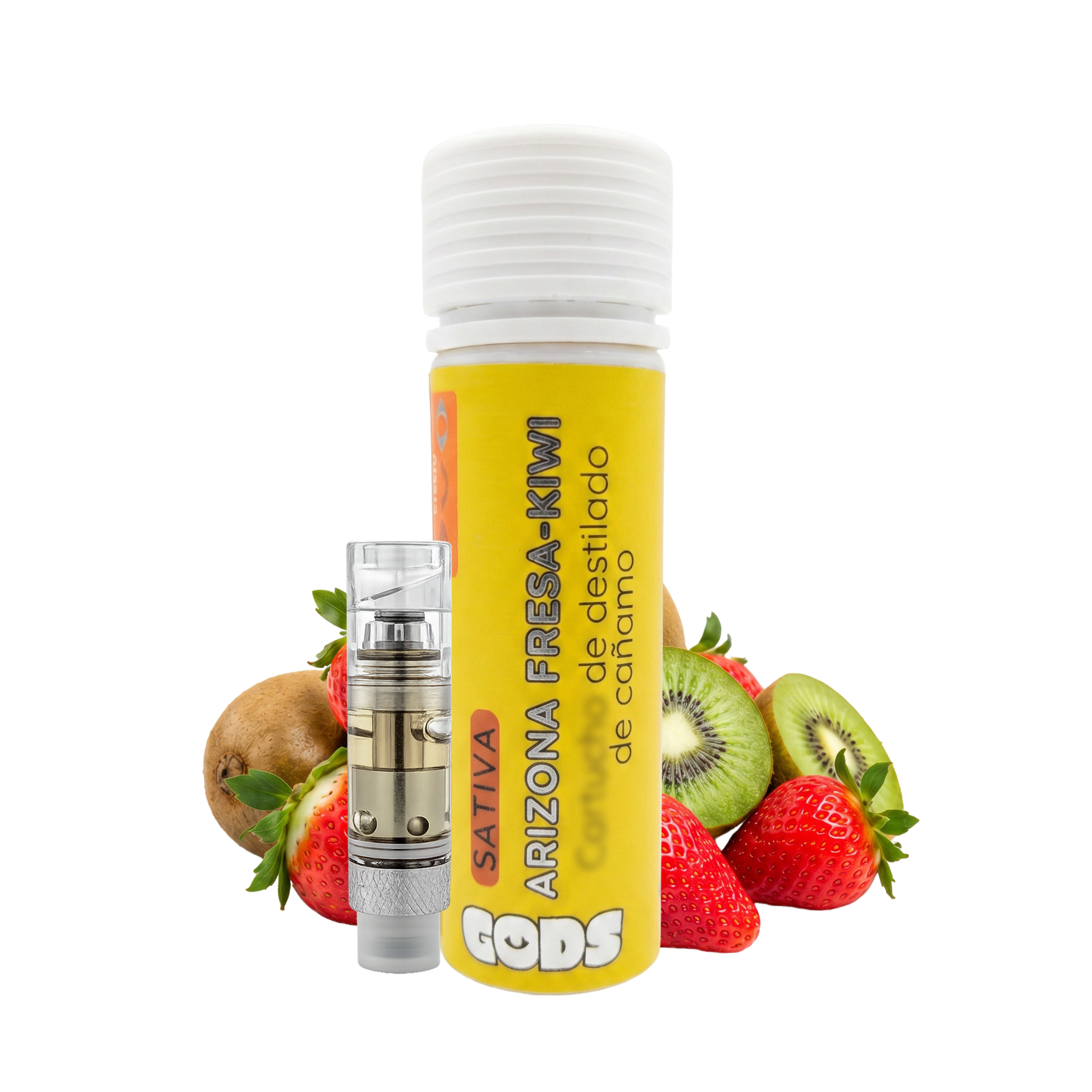 Bateria + Kart Wax 0.5 ml | Kit Completo 510 | Gods Beard Cult