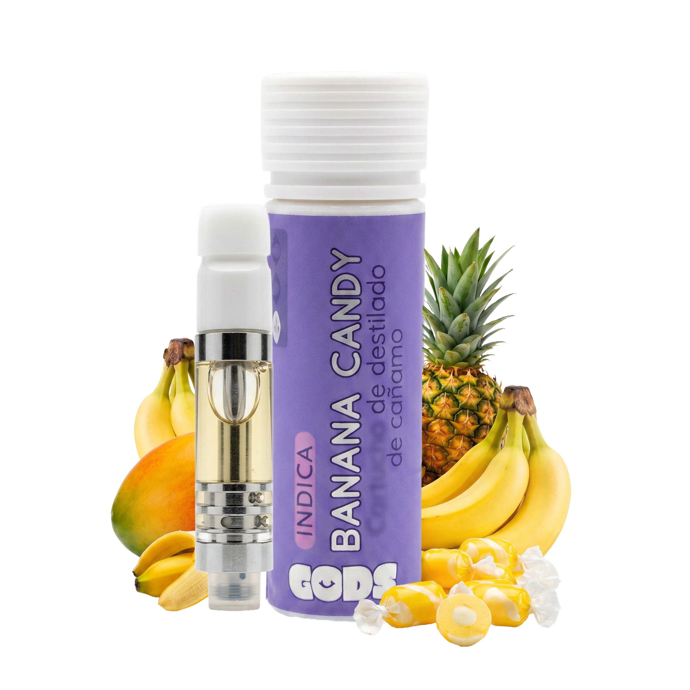 Gods Beard Cult | Wax 2mL | HHC + Live Resin + THCP | Pluma de Wax