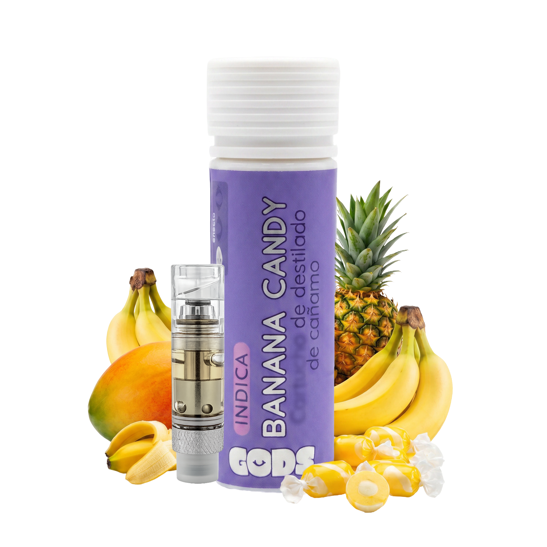 Gods Beard Cult | Wax 0.5mL | HHC + Live Resin + THCP | Pluma de Wax