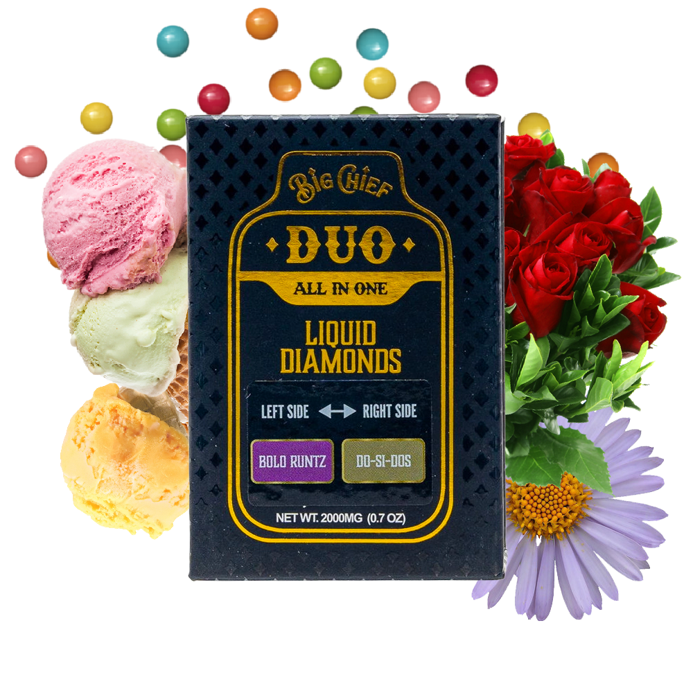 Big Chief | Liquid Diamonds Duo Disposable | 2 g