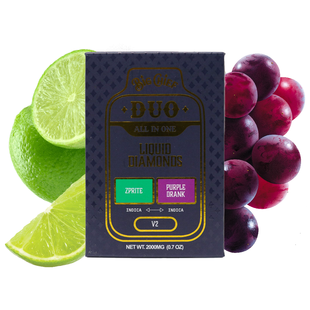 Big Chief | Liquid Diamonds Duo Disposable | 2 g