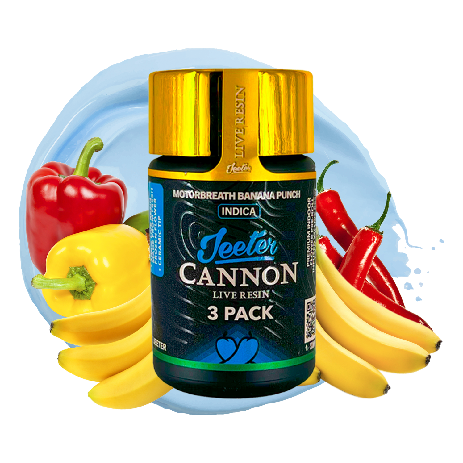 Jeeter Cannon con Live R. (3 pack)