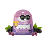 gomitas sabor blackberry de 10mg incluye 10 pieza GODS Fast Gummies