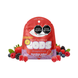 gomitas sabor frutos rojos de 10mg incluye 10 piezas GODS Fast Gummies