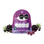 Gomitas D9 + CBN sabor Elderberry, pensadas para la noche.