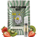 Cartucho 2 mL Arizona Fresa-Kiwi Sativa – pluma de wax HHC + THCP Gods Beard Cult