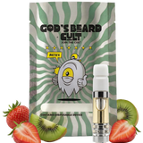 Cartucho 2 mL Arizona Fresa-Kiwi Sativa – pluma de wax HHC + THCP Gods Beard Cult