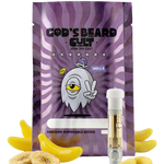 Cartucho 2 mL Banana Candy Indica – pluma de wax HHC + THCP Gods Beard Cult