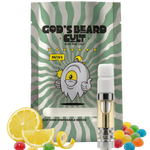 Cartucho 2 mL Lemon Zkittles Sativa – pluma de wax HHC + THCP Gods Beard Cult