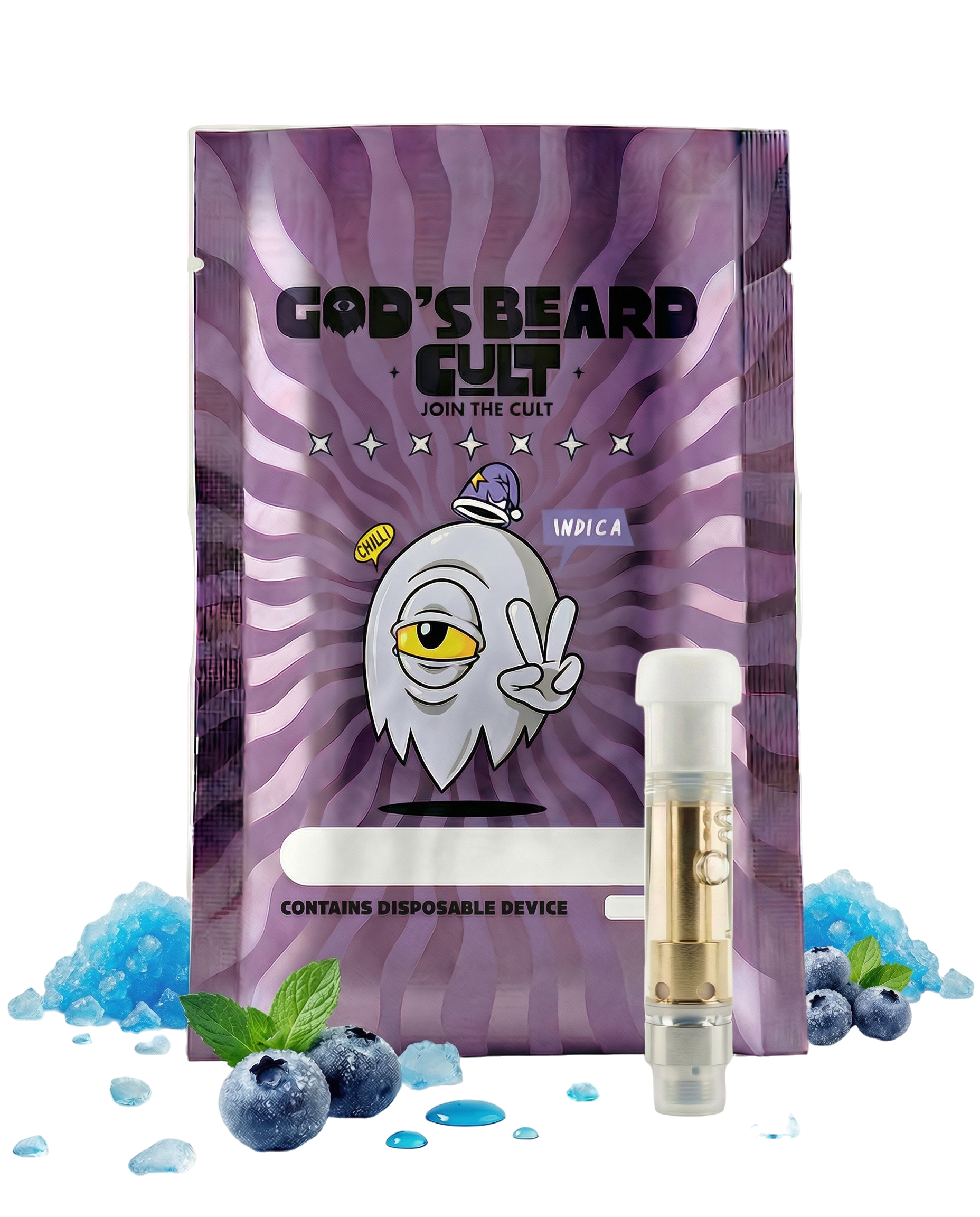 Conexión 510 cartucho cannabis 1 mL HHC + THCP Gods Beard Cult
