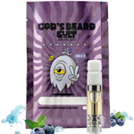 Cart 2 mL Blue Icee Indica vista frontal – HHC + THCP Gods Beard Cult