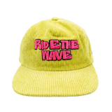 Gorra de Pana High Tide — Ride The Wave | Snapback Bordada