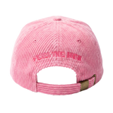 Gorra de Pana Rosa High Tide — Ride The Wave | Snapback Bordada