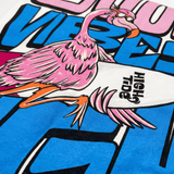Playera High Tide GBC vista trasera corte oversize algodón