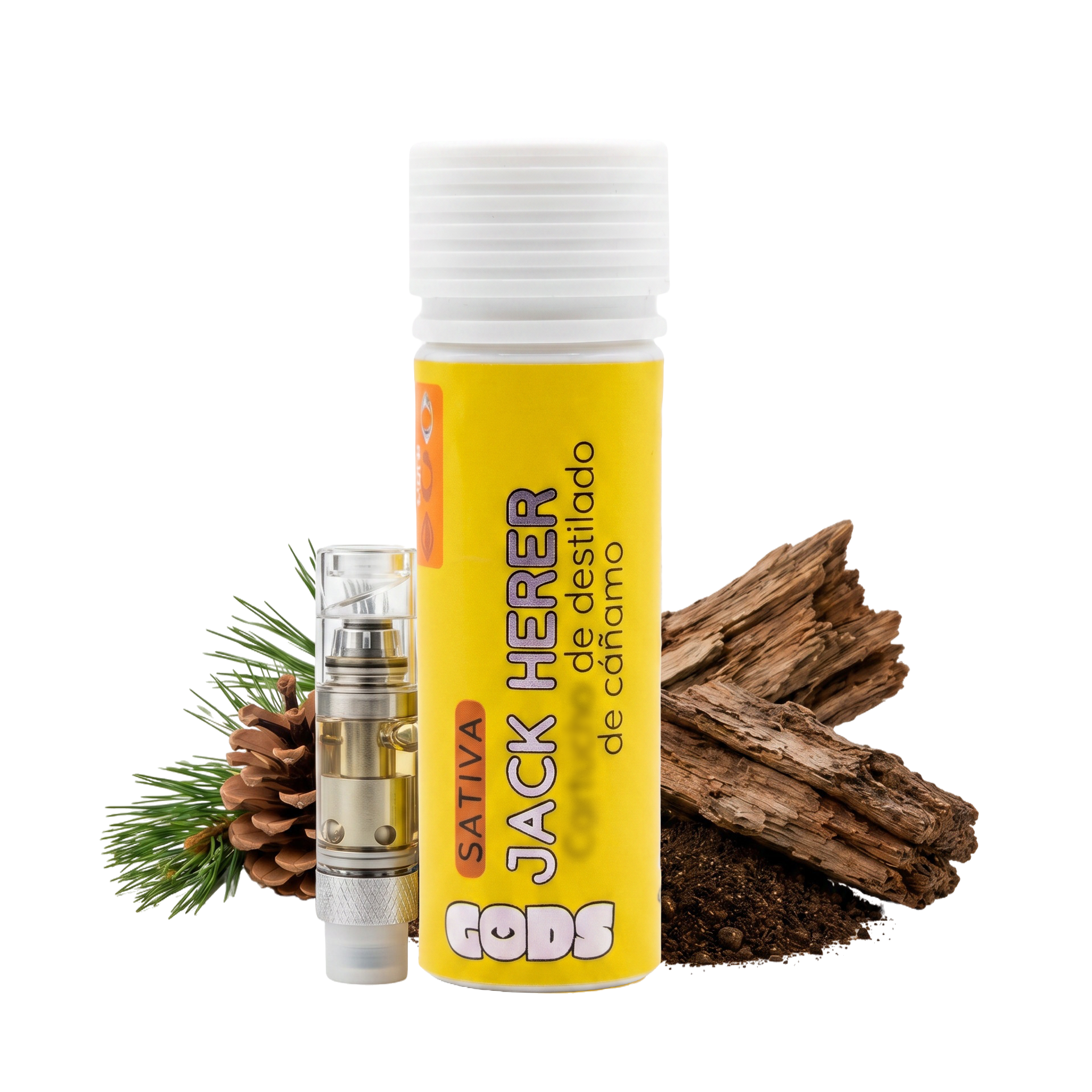 Bateria + Kart Wax 0.5 ml | Kit Completo 510 | Gods Beard Cult