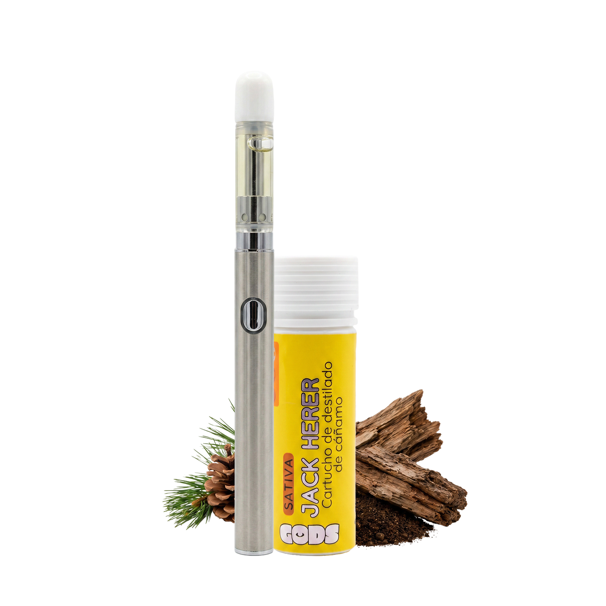Batería + Kart Wax 1 ml | Kit Completo 510 | Gods Beard Cult