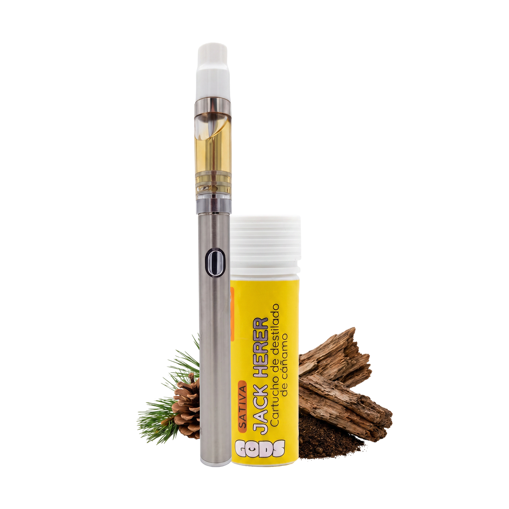 Batería + Kart Wax 2 ml | Kit Completo 510 | Gods Beard Cult