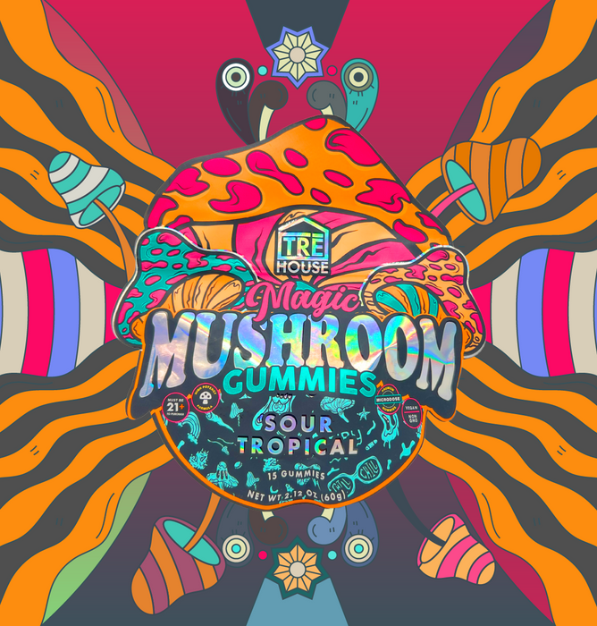 Magic Mushroom Gummies by Tre House