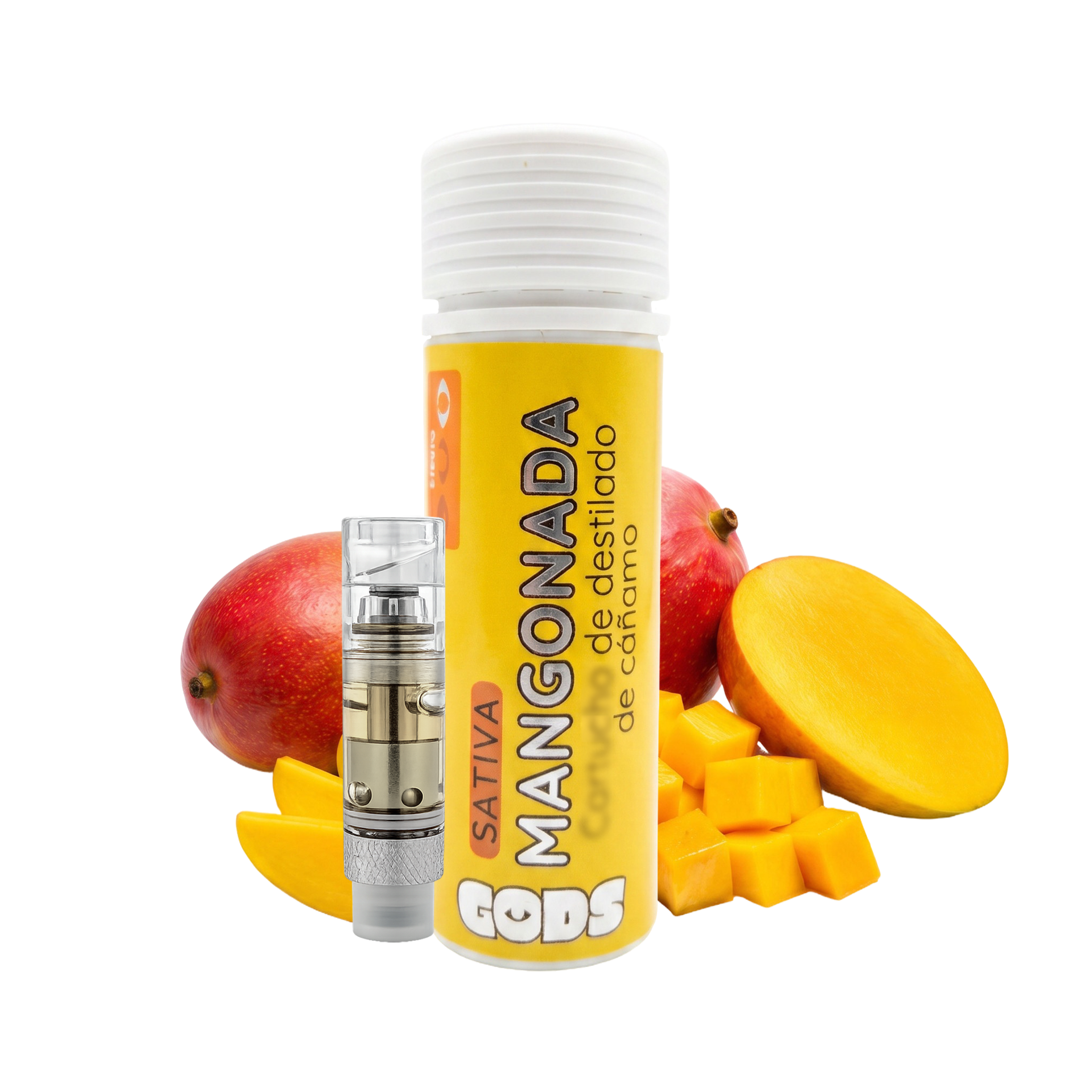 Bateria + Kart Wax 0.5 ml | Kit Completo 510 | Gods Beard Cult