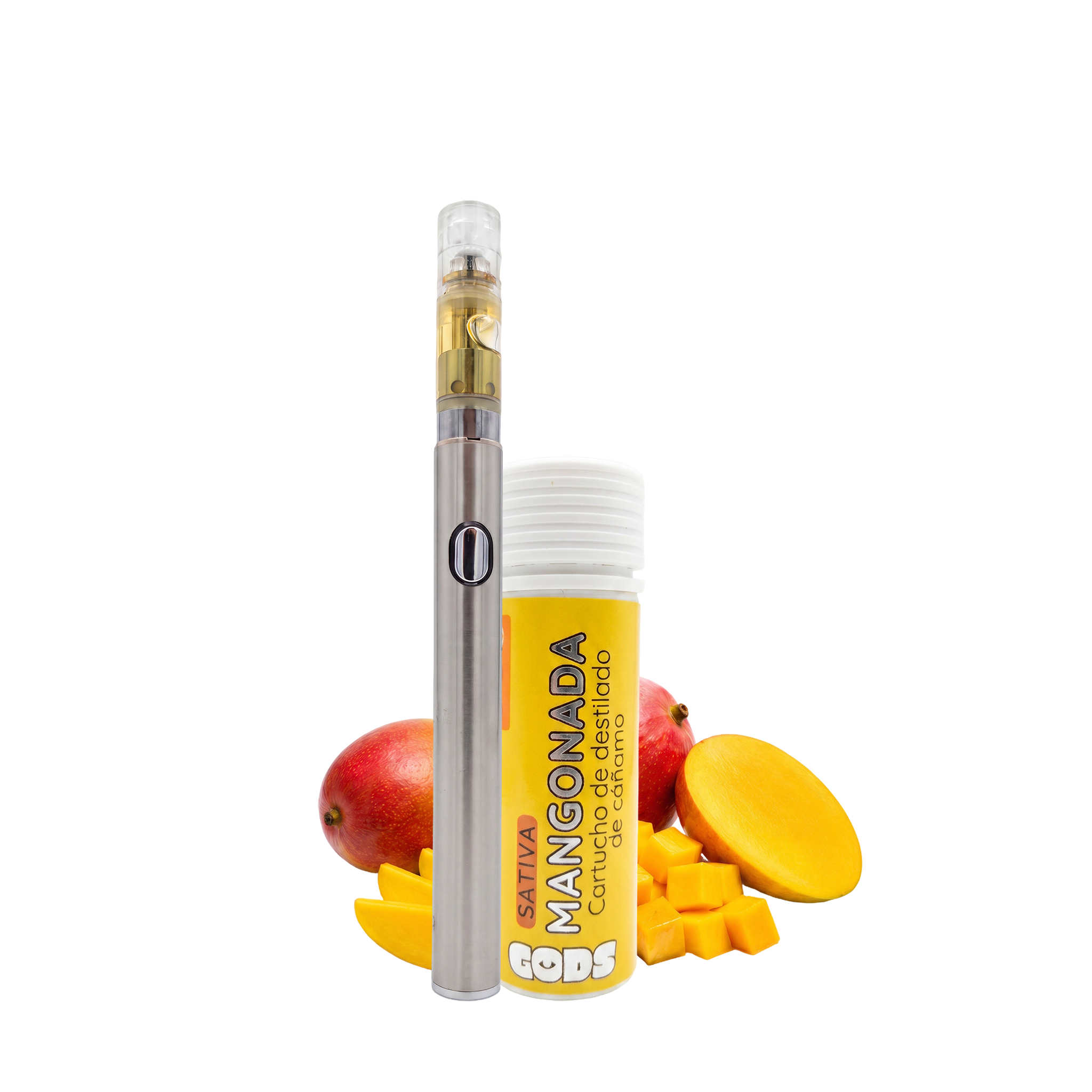 Bateria + Kart Wax 0.5 ml | Kit Completo 510 | Gods Beard Cult