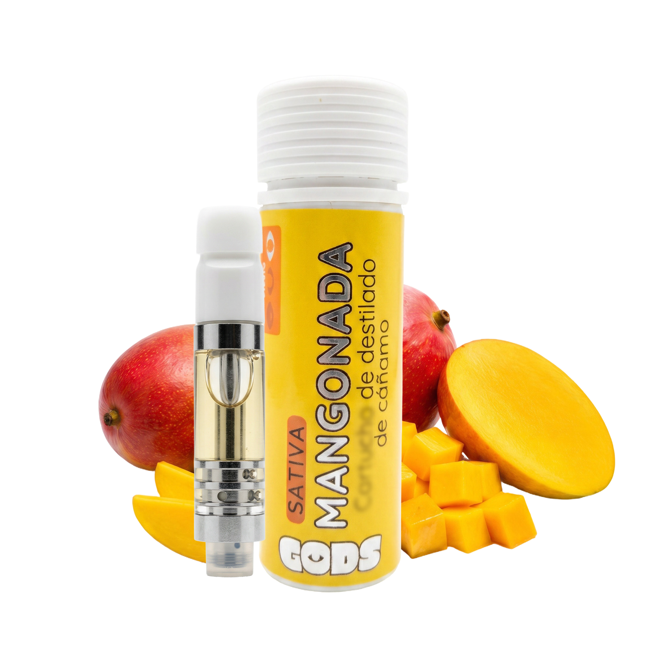 Gods Beard Cult | Wax 2mL | HHC + Live Resin + THCP | Pluma de Wax