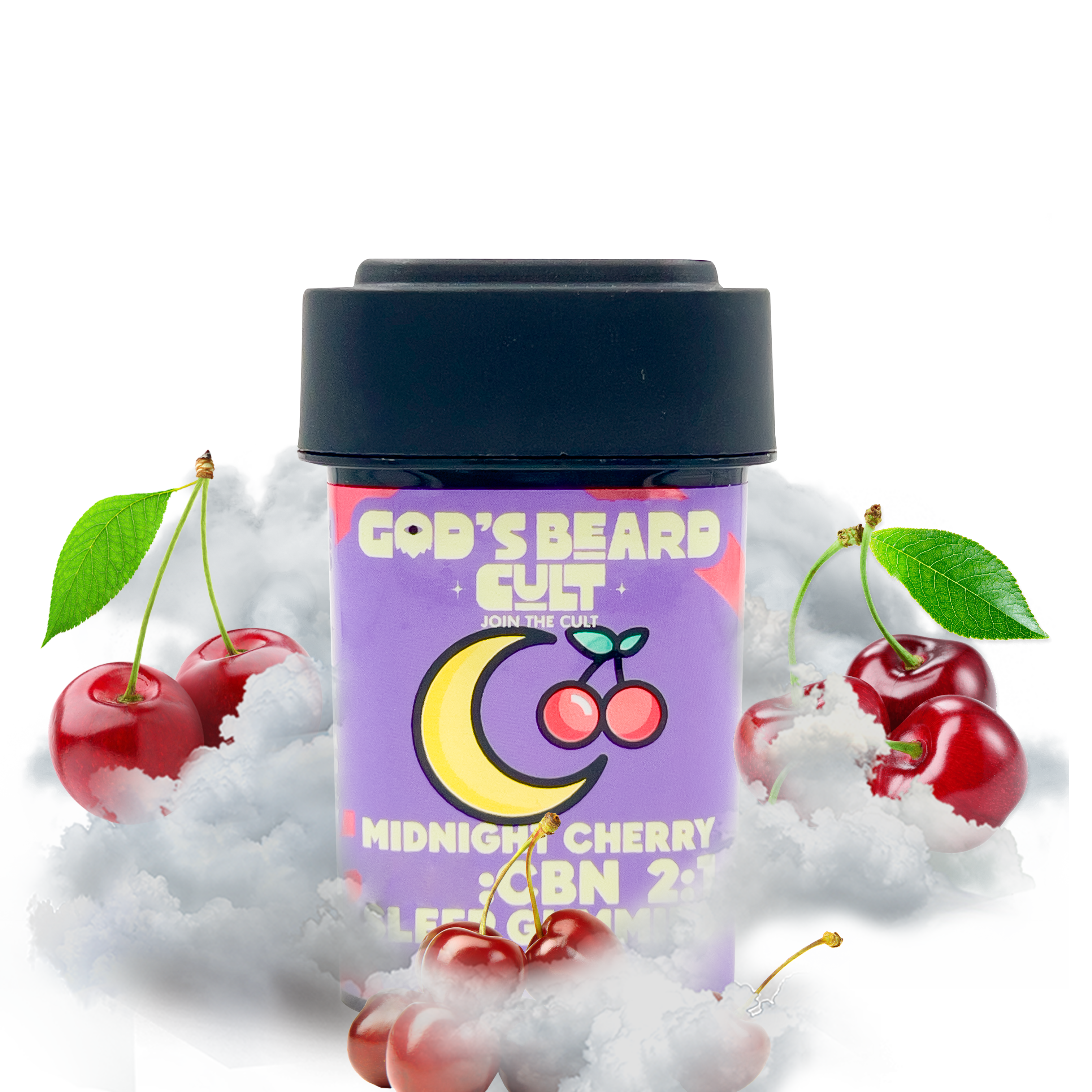 GodsBeardCult | Gomitas Sleepy THC + CBN 10 - 5  mg/pza | 30 piezas