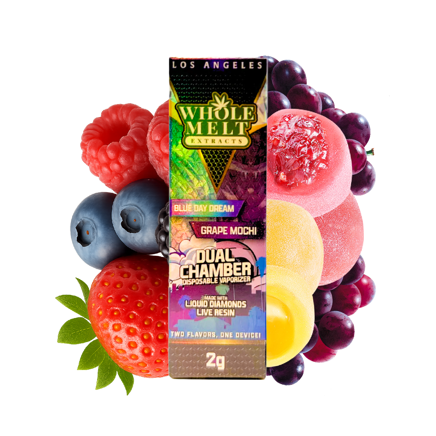 Whole Melt | Dual Chamber Disposable | 2 g