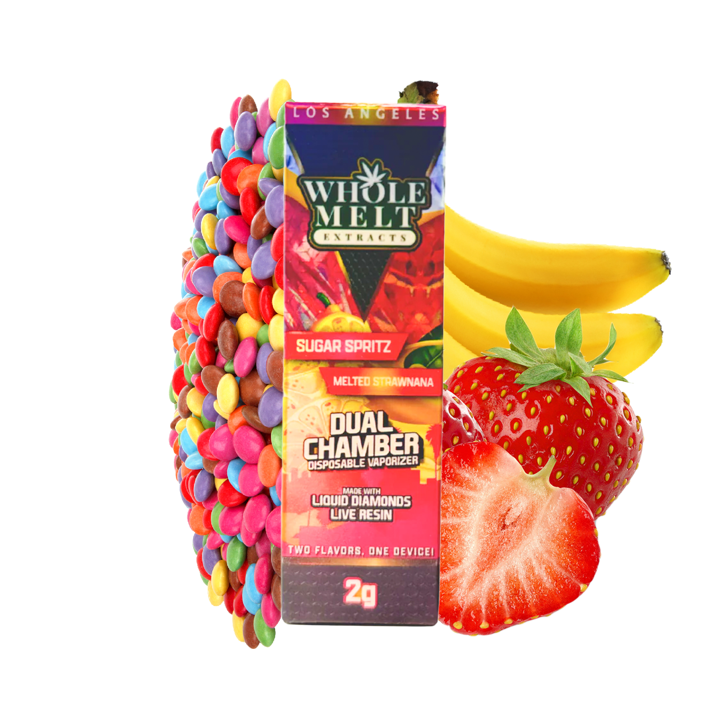 Whole Melt | Dual Chamber Disposable | 2 g
