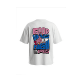 High Tide | Tee Oversize "Good Vibes High Tides" | 100% Algodón