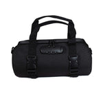 Bolso cilíndrico OZeta vista lateral detalle diseño compacto