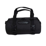 Bolso cilíndrico OZeta vista lateral detalle diseño compacto