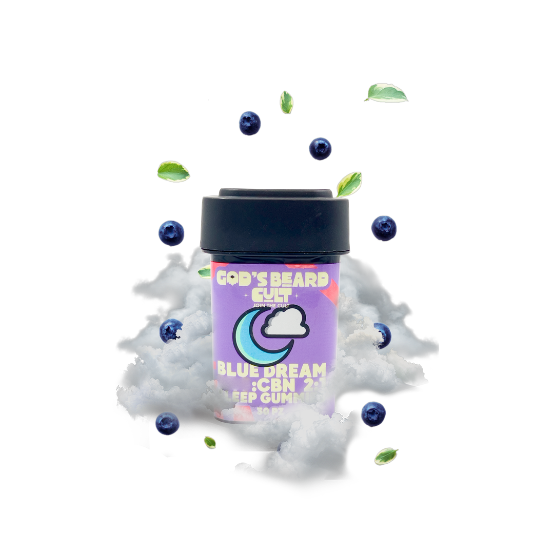GodsBeardCult | Gomitas Sleepy THC + CBN 10 - 5  mg/pza | 30 piezas